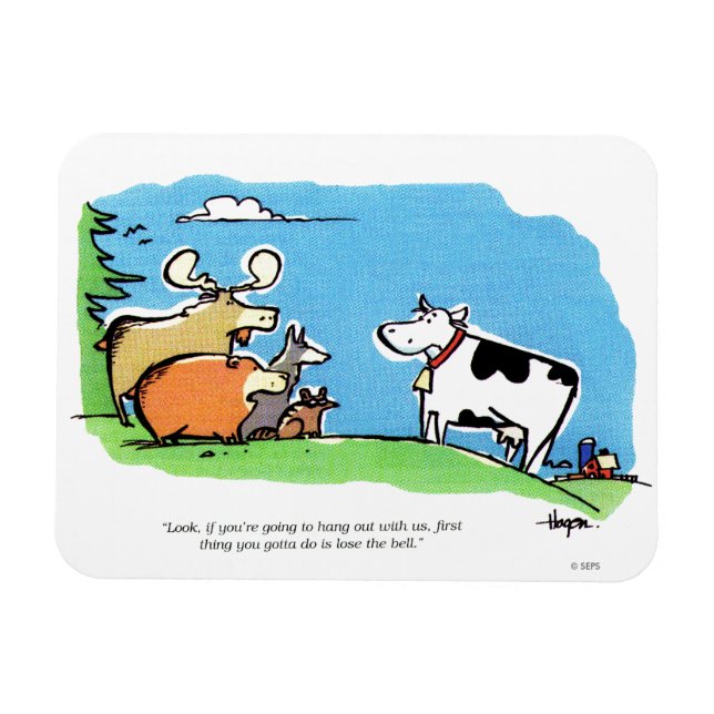 Magnet Flexible Clic sur l'animal (Horizontal)