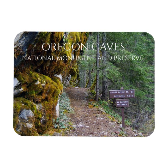 Magnet Flexible Cliff Nature Trailhead, Grottes de l'Oregon, Orego (Horizontal)
