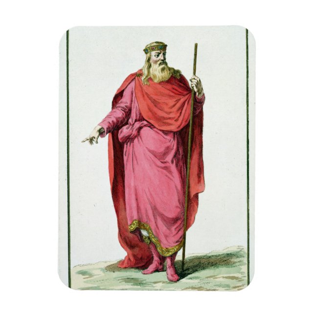 Magnet Flexible Clovis I (481-511) Roi des Francs Saliens de (Vertical)