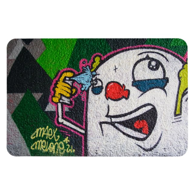 Magnet Flexible Clown blanc (Horizontal)