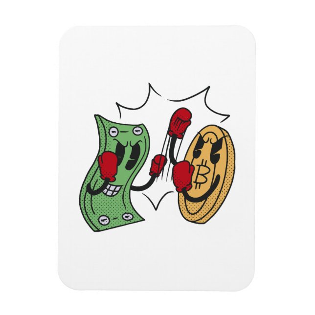 Magnet Flexible Club de combat Crypto (Vertical)
