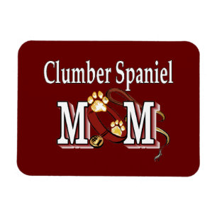 Magnet Flexible Clumber Spaniel Maman Cadeaux