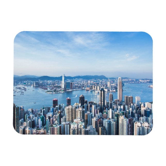 Magnet Flexible Coastline | Tsim Sha Tsu, Hong Kong Island, Asia (Horizontal)