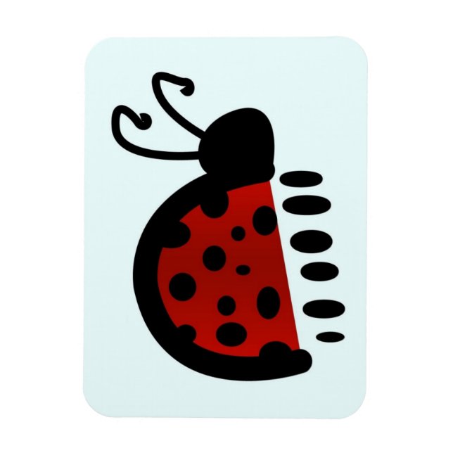 Magnet Flexible Coccinelle (Vertical)