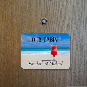 Magnet Flexible Cocktail Océan de la Porte de croisière personnali