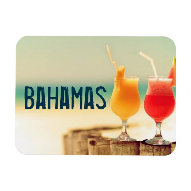 Magnet Flexible cocktails Bahamas (Horizontal)
