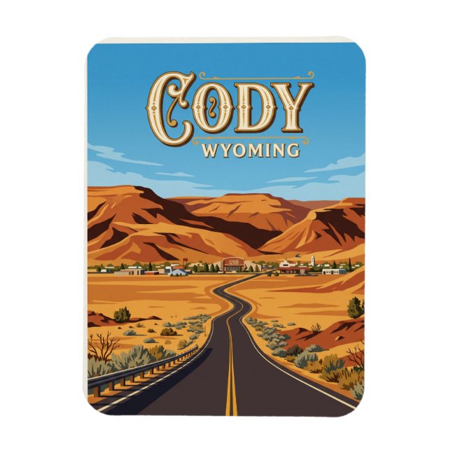 Magnet Flexible Cody USA (Vertical)