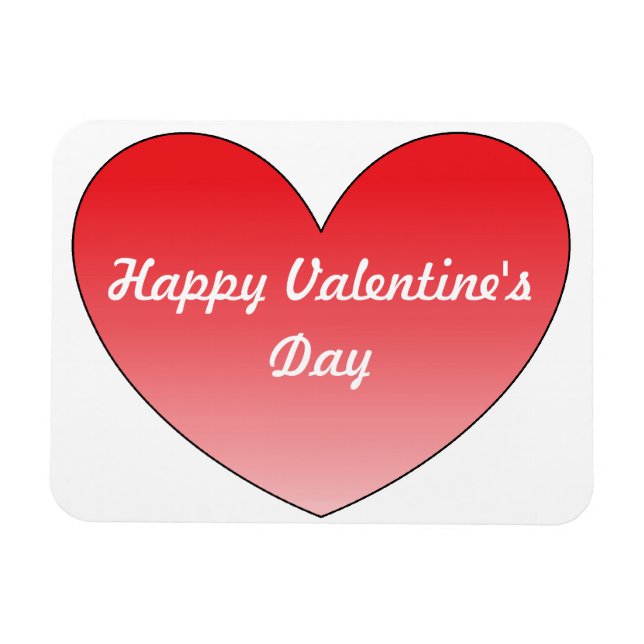 Magnet Flexible Coeur 4 (Horizontal)