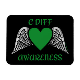 Magnet Flexible Coeur/ailes...C Diff