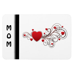 Magnet Flexible Coeur mis en rouleau