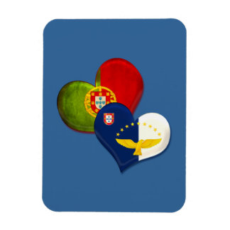 Magnet Flexible Coeurs du Portugal et des Açores
