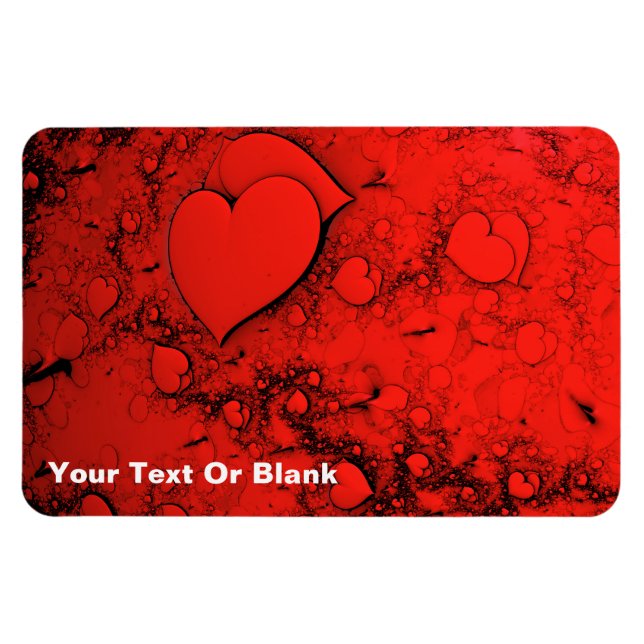 Magnet Flexible Coeurs sensibles (Horizontal)