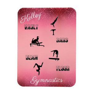 Magnet Flexible Coffre de gymnastique, Bars, Poutre, Étage Personn
