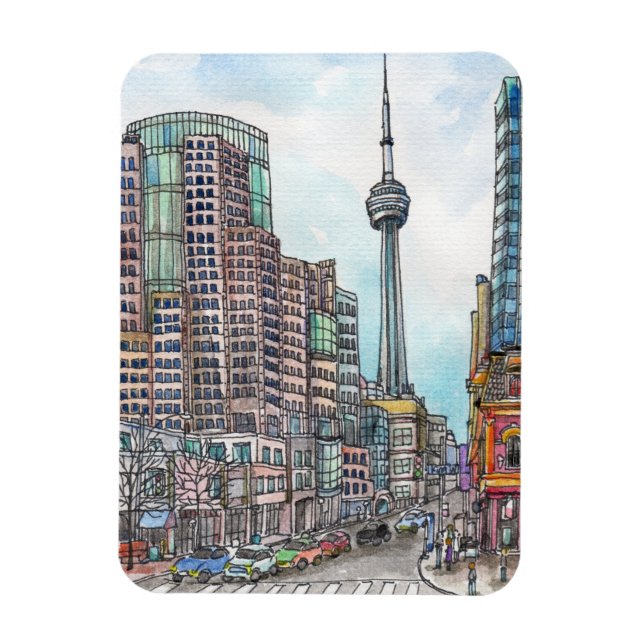 Magnet Flexible Coin par King Street (Vertical)