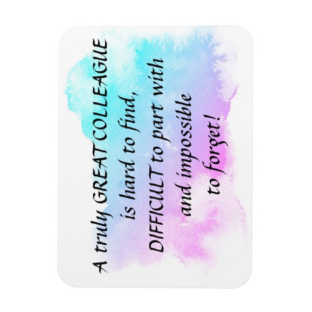 Magnet Flexible Collaborateur/collègue (Vertical)