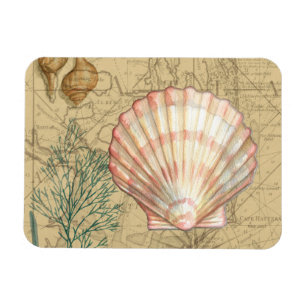 Magnet Flexible Collage côtier de carte