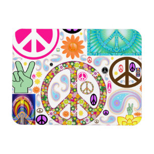 Magnet Flexible Collage de paix