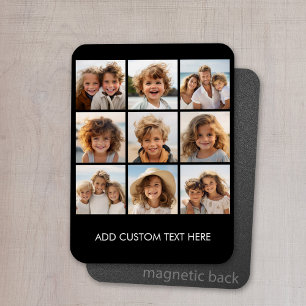 Magnet Flexible Collage de photos Instagram avec 9 photos