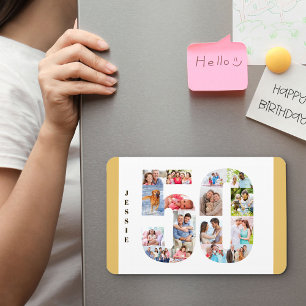 Magnet Flexible Collage photo dans le numéro 50 - 50e anniversaire