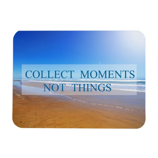 Magnet Flexible Collect moments not things (Horizontal)