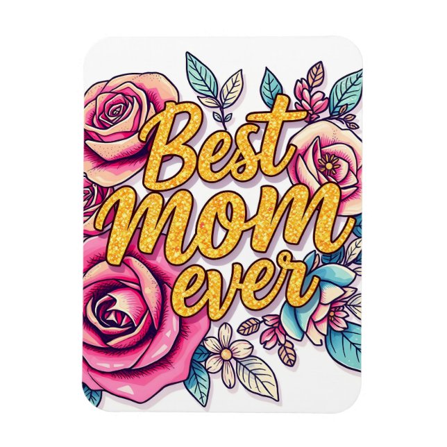 Magnet Flexible Collection Cadeau Floral Moderne (Vertical)