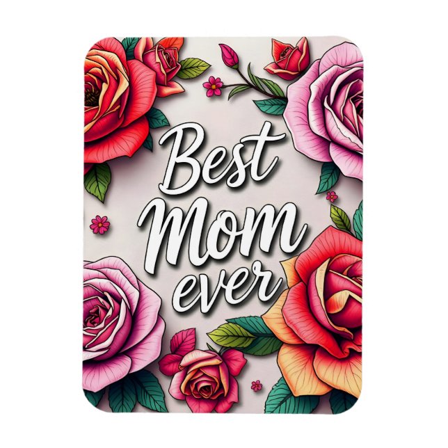 Magnet Flexible Collection Cadeau Floral Moderne (Vertical)