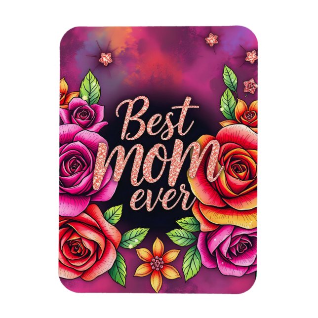 Magnet Flexible Collection cadeau Floral Moderne (Vertical)