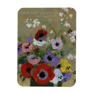Magnet Flexible Collection d'art de réfrigérateur des fleurs