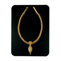Collier d'or avec pendentif de cor de Monte Luna