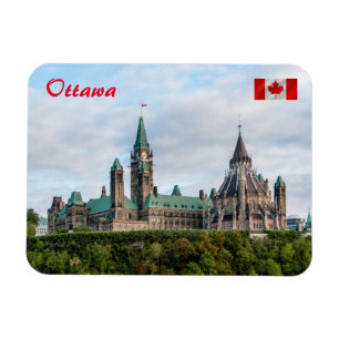 Magnet Flexible Colline du Parlement à Ottawa