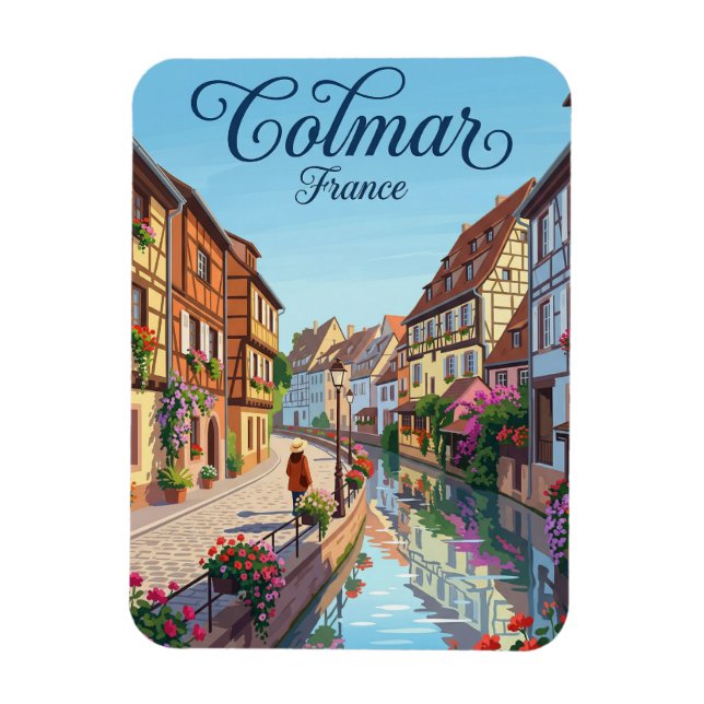 Magnet Flexible Colmar France -> Colmar France (Vertical)