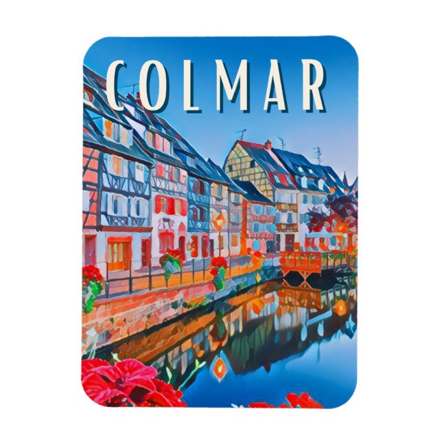 Magnet Flexible Colmar Photo Vintage (Vertical)