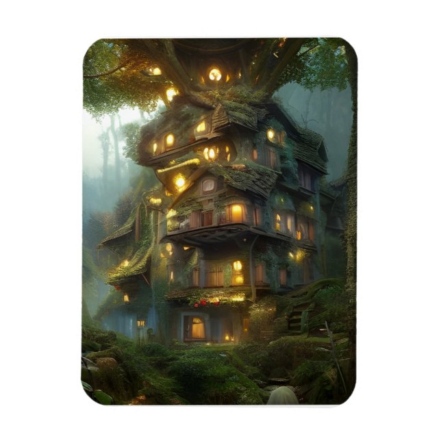 Magnet Flexible Colonie Magique Treehouse (Vertical)