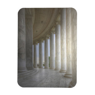 Magnet Flexible Colonnade circulaire du mémorial Thomas Jefferson