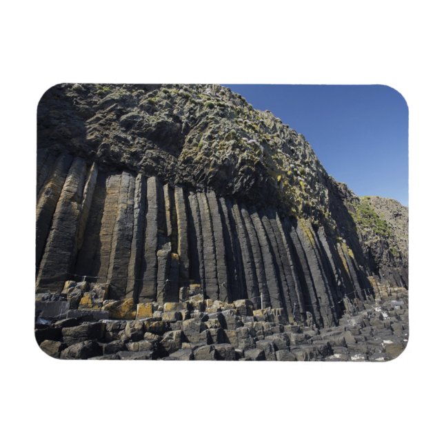 Magnet Flexible Colonnes de basalte par Fingal's Cave, Staffa, au  (Horizontal)