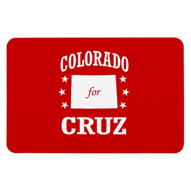 MAGNET FLEXIBLE COLORADO POUR TED CRUZ (Horizontal)
