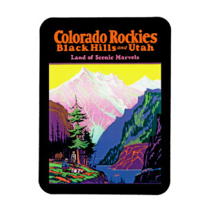 Magnet Flexible Colorado vintage
