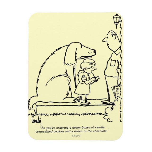 Magnet Flexible Commande de cookies (Vertical)