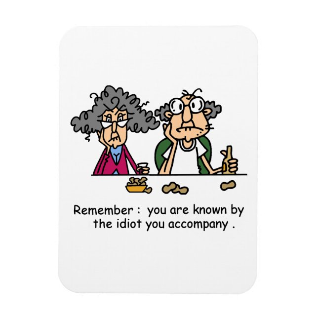 Magnet Flexible Compagnie Idiot (Vertical)