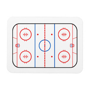 Magnet Flexible Compagnon de match de hockey de diagramme de