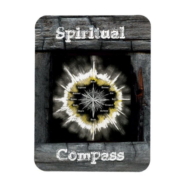 Magnet Flexible Compas spirituel (Vertical)