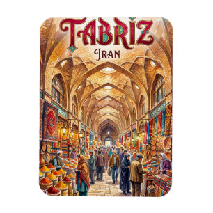 Magnet Flexible Complexe historique du bazar de Tabriz Iran