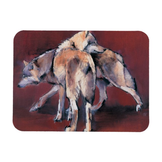 Magnet Flexible Composition du loup 2001 (Horizontal)