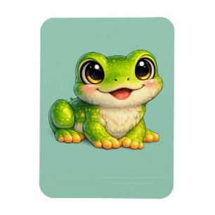 Magnet Flexible Conception d'animal Kawaii de grenouille aux grand