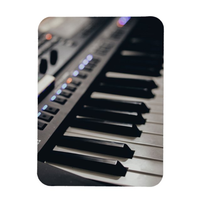 Magnet Flexible Conception de piano mignonne (Vertical)