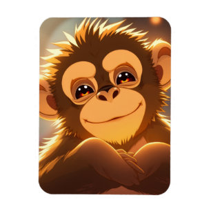 Magnet Flexible Conception de singe