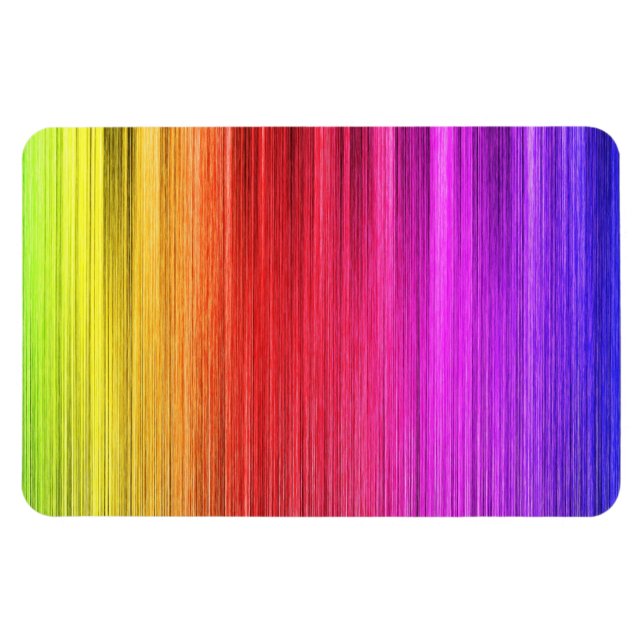 Magnet Flexible Conception du rideau arc-en-ciel (Horizontal)