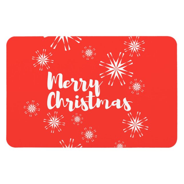 Magnet Flexible Conception joyeuse et ludique de "Joyeux Noël" (Horizontal)