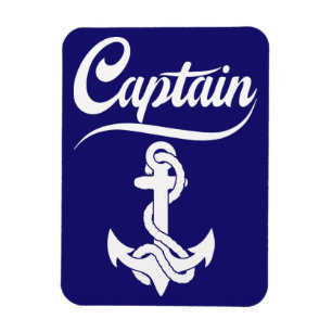 Magnet Flexible Conception nautique d'ancre de voilier capitaine