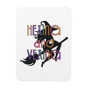Magnet Flexible Conception sorcière HEXING AND VEXING
